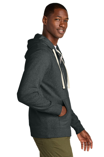 Charcoal Hthr District Re-Fleece Full-Zip Hoodie DT8102