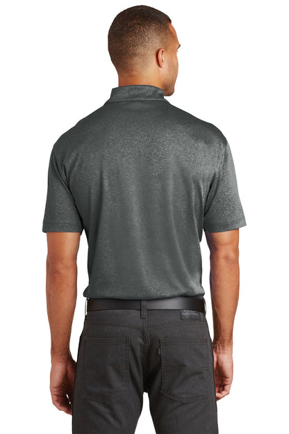 Charcoal Hthr Port Authority Trace Heather Polo. K576
