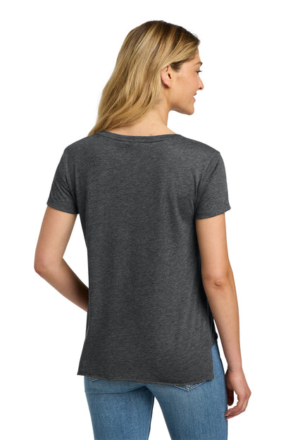 Charcoal Next Level Apparel Women's Festival Scoop Neck Tee. NL5030