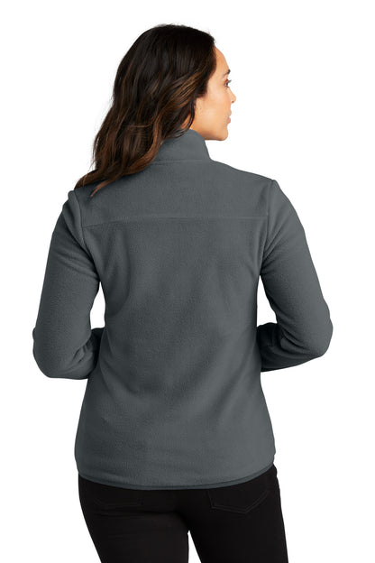 Charcoal Port Authority Women's Connection Fleece Jacket L110