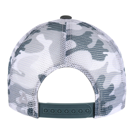 Charcoal/Camo Print Ahead Urban Trucker plain