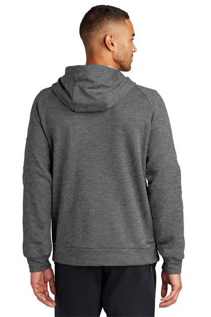 CharcoalHt Nike Therma-FIT Pocket 1/4-Zip Fleece Hoodie NKFD9742