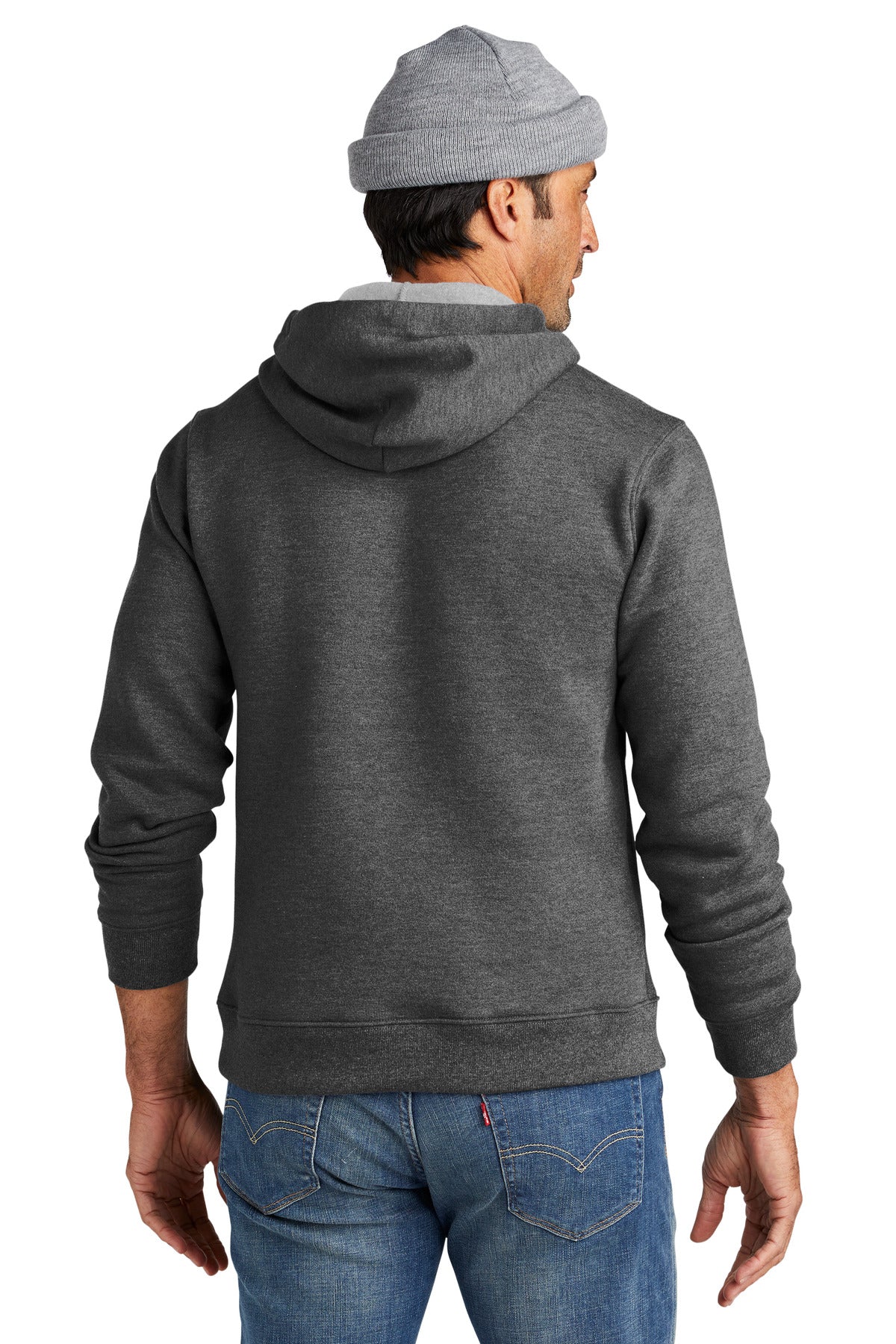 CharcoalHt Volunteer Knitwear Chore Fleece Pullover Hoodie VL130H