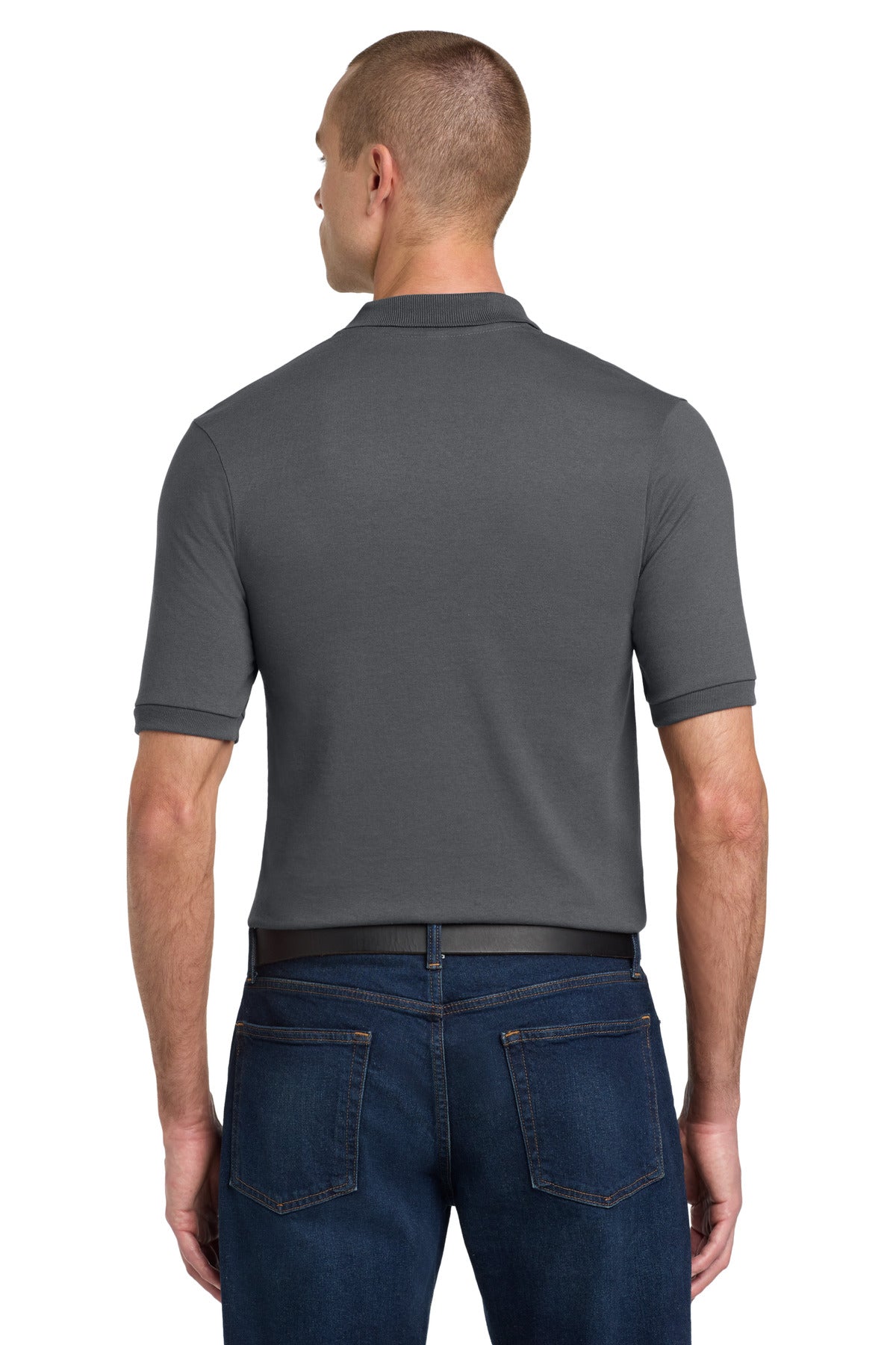 CharGrey Jerzees Dri-Power Sport Shirt. 437M
