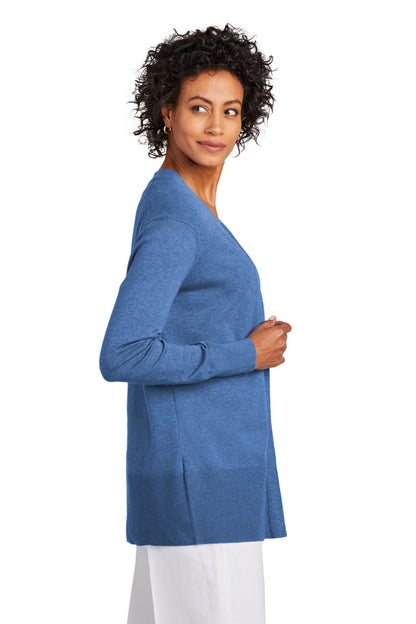 CharterBHt Brooks Brothers Women's Cotton Stretch Long Cardigan Sweater BB18403
