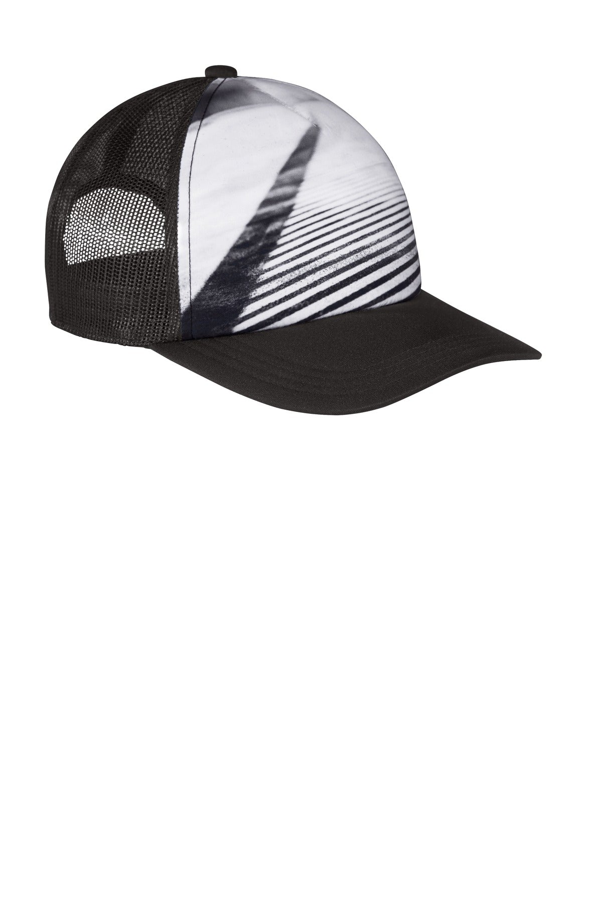 City Street Port Authority Photo Real Snapback Trucker Cap C950