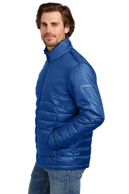 CobaltBl Eddie Bauer Quilted Jacket EB510