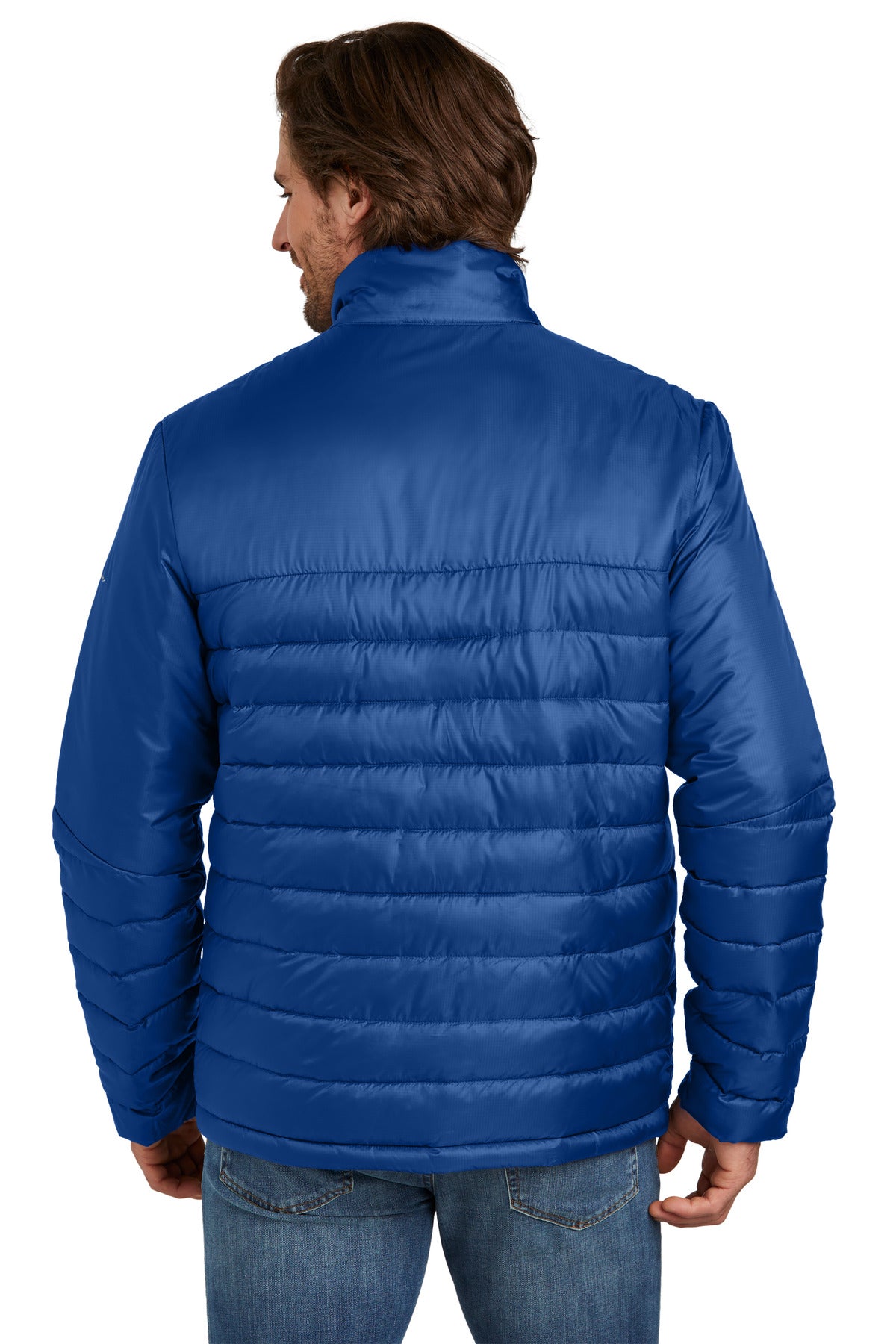 CobaltBl Eddie Bauer Quilted Jacket EB510