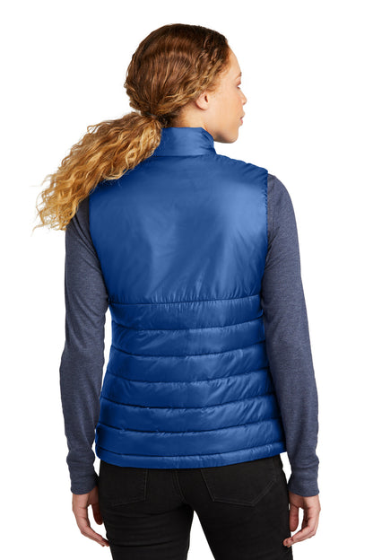 CobaltBl Eddie Bauer Women's Quilted Vest EB513