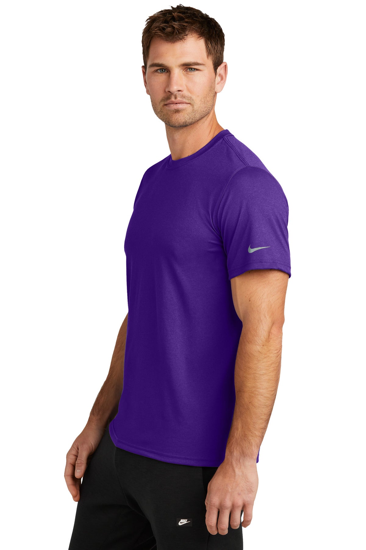 CourtPrpl Nike Swoosh Sleeve rLegend Tee NKDX8730