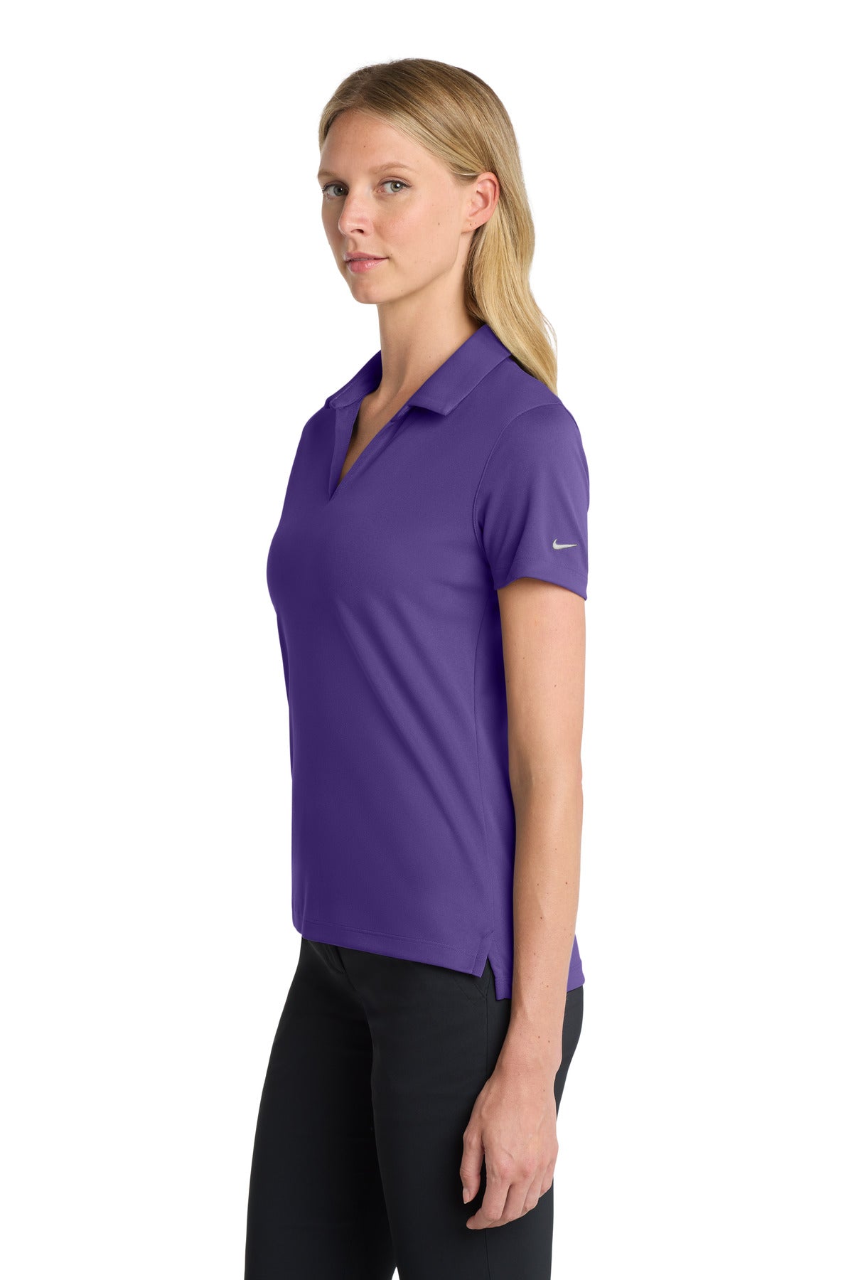 CourtPrpl Nike Women's Dri-FIT Micro Pique 2.0 Polo NKDC1991