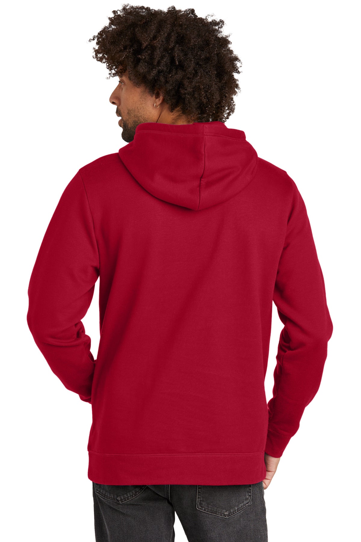 Crimson New Era Comeback Fleece Pullover Hoodie NEA550