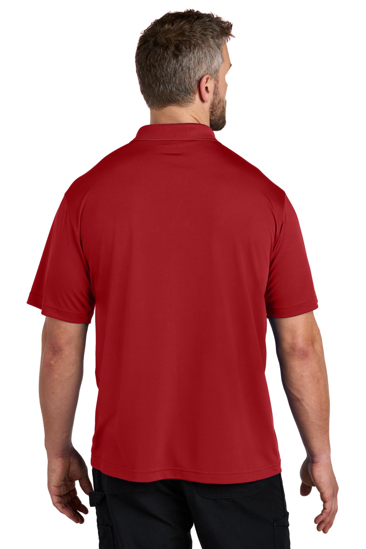 CrimsonRed Carhartt Force Snag-Resistant Pocket Polo CT106880
