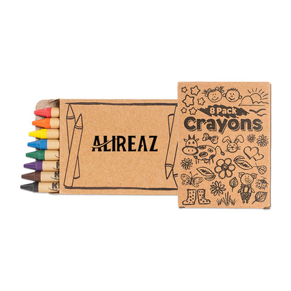 8 Pack Kids Crayons