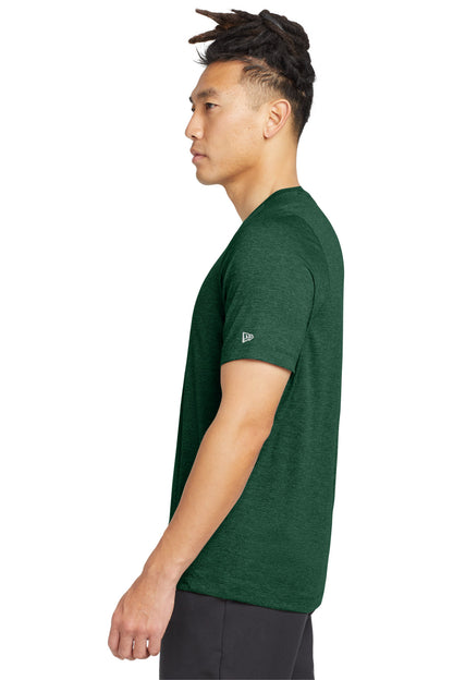 Dark Green New Era Series Performance Crew Tee. NEA200