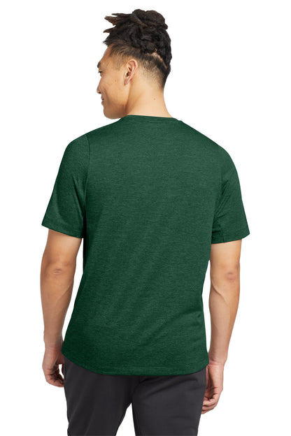 Dark Green New Era Series Performance Crew Tee. NEA200