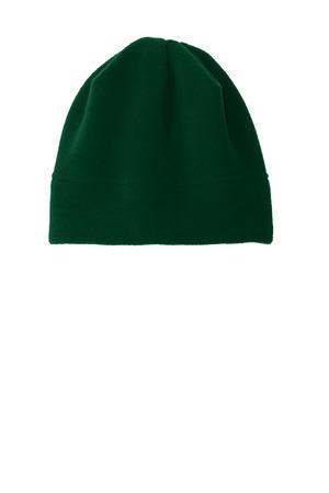 Dark Green Port Authority R-Tek Stretch Fleece Beanie. C900
