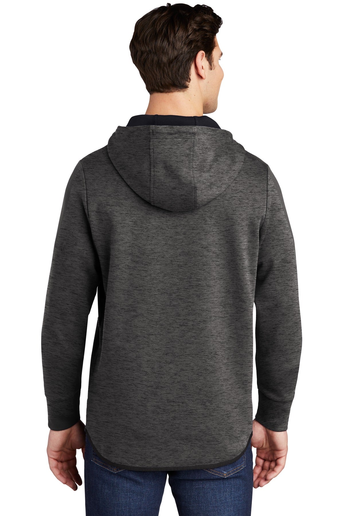 Dark Grey Hthr Sport-Tek Triumph Hooded Pullover ST280