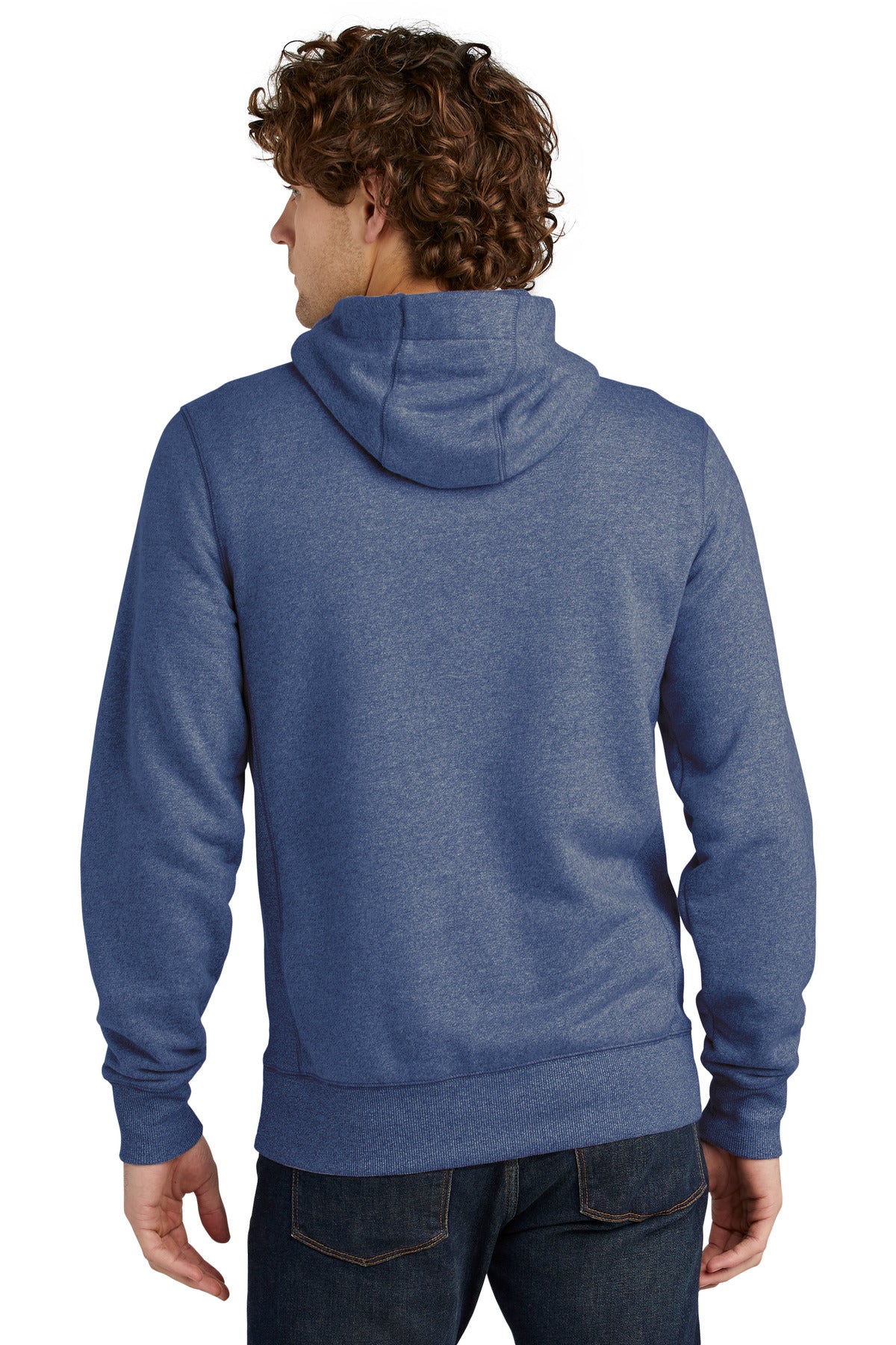 Dark Royal Twi New Era French Terry Full-Zip Hoodie. NEA502