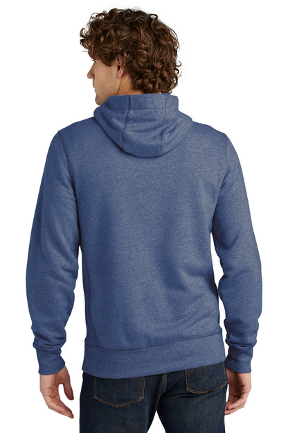 Dark Royal Twi New Era French Terry Full-Zip Hoodie. NEA502