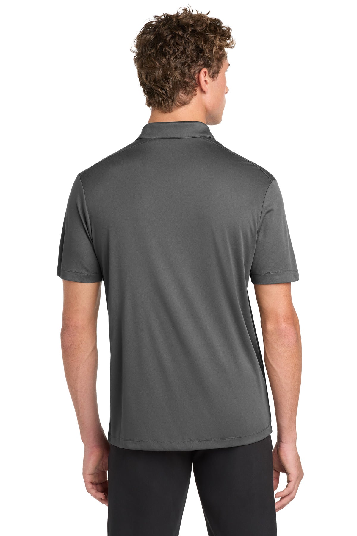 Dark Smoke Gry Sport-Tek Posi-UV Pro Polo. ST520