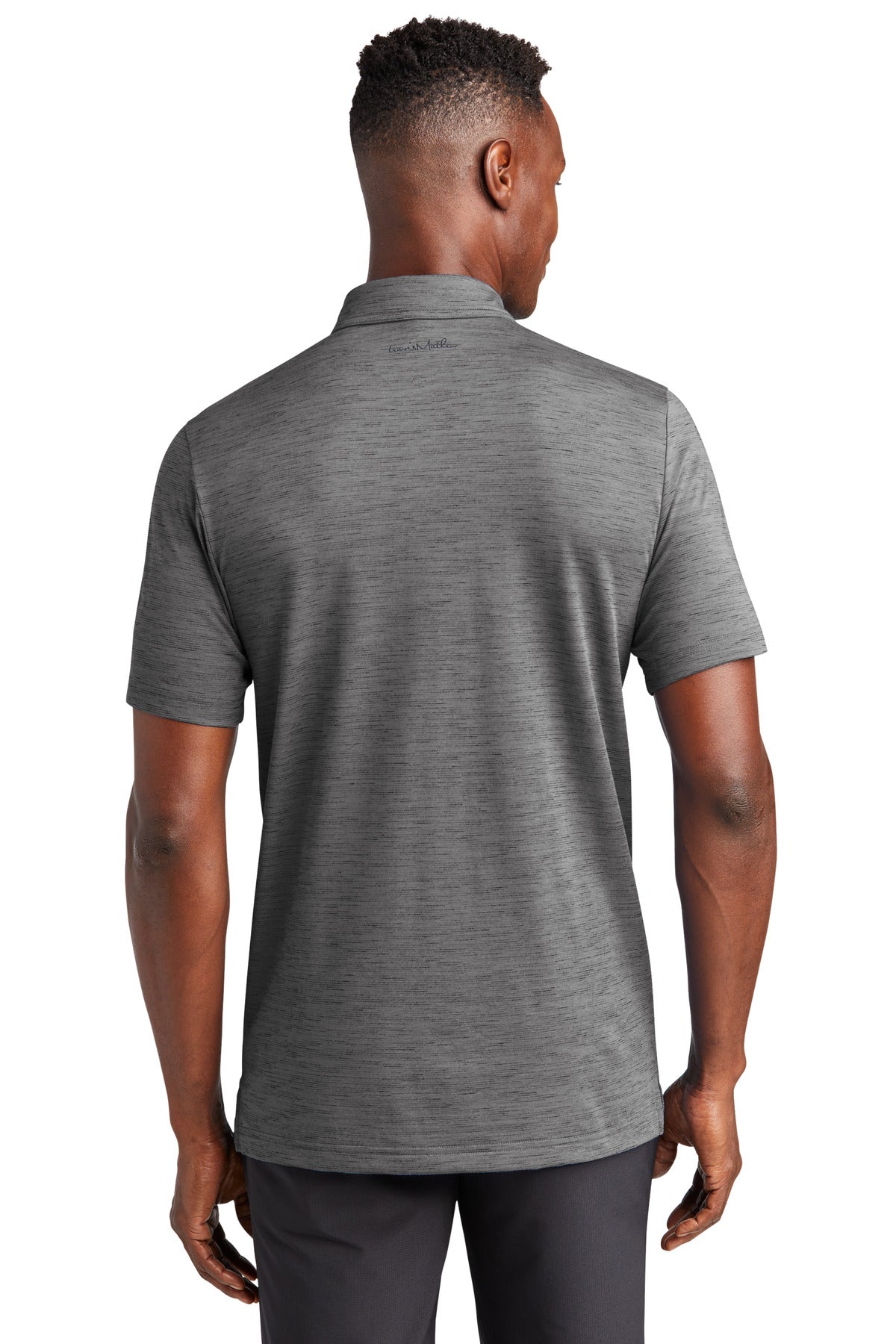 DarkGrey TravisMathew Auckland Slub Polo TM1MW451