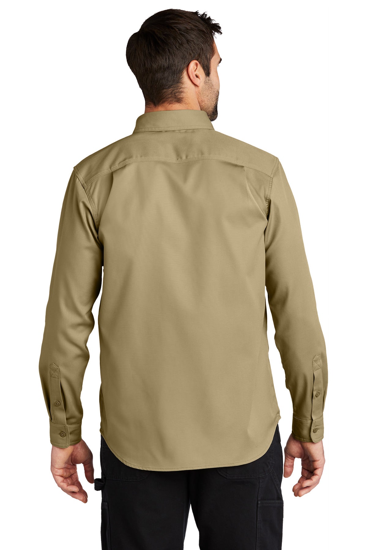 DarkKhaki Carhartt Rugged Professional Series Long Sleeve Shirt CT106689