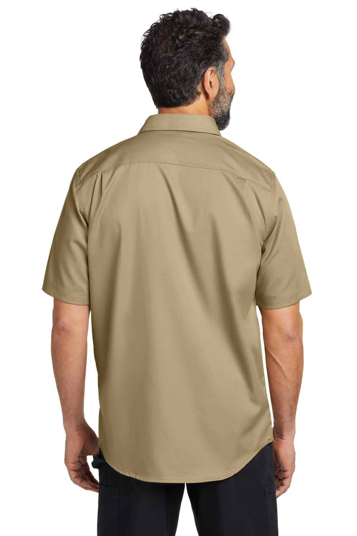DarkKhaki Carhartt Rugged Professional Series Short Sleeve Shirt CT106688