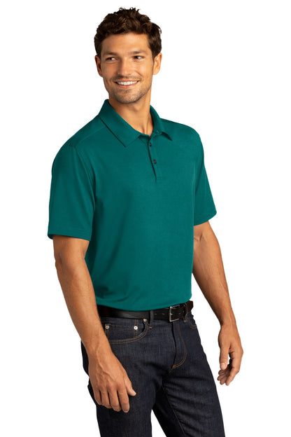 DarkTeal Port Authority City Stretch PoloK682