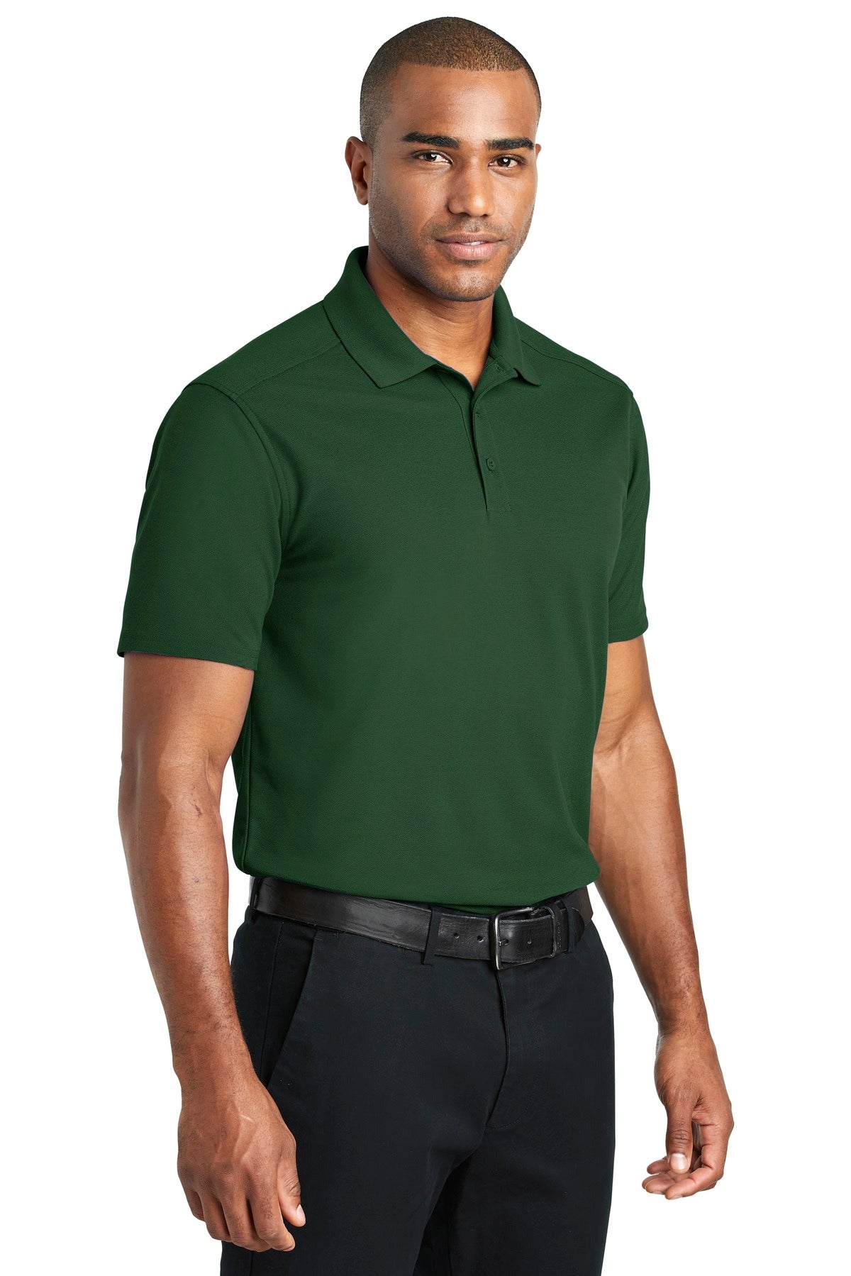 Deep Forest Gn Port Authority EZPerformance Pique Polo. K600