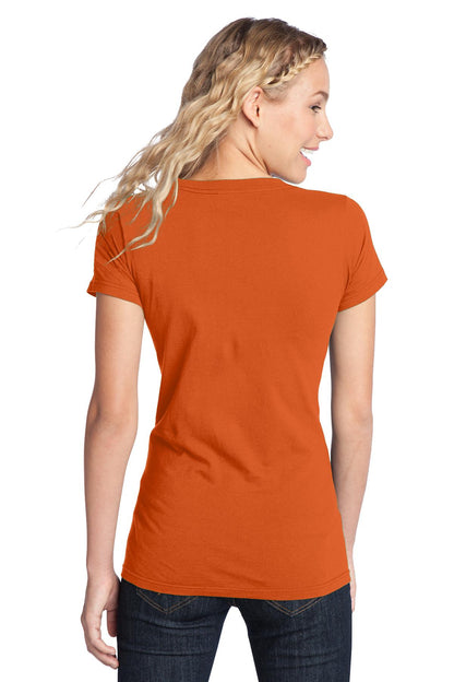 Deep Orange District Women's Fitted The Concert Tee DT5001