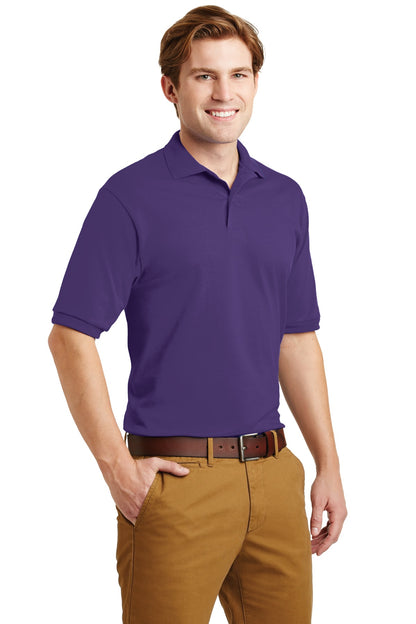 Deep Purple Jerzees Dri-Power Sport Shirt. 437M
