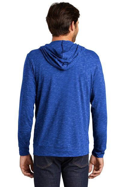 Deep Royal District Medal Full-Zip Hoodie. DT565
