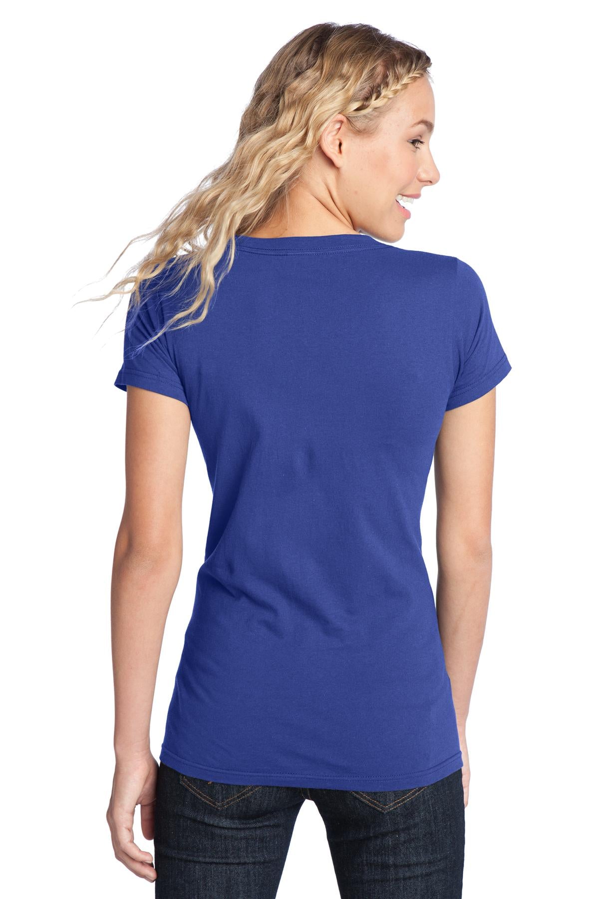 Deep Royal District Women's Fitted The Concert Tee DT5001