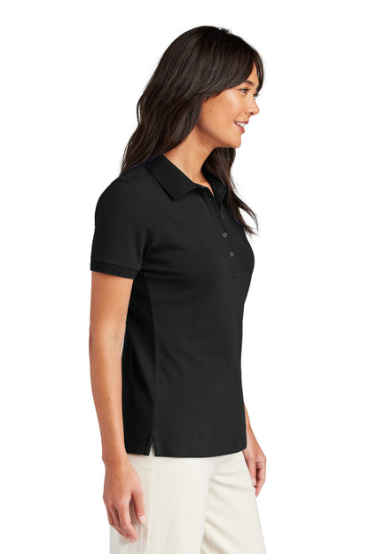 DeepBlack Brooks Brothers Women's Pima Cotton Pique Polo BB18201