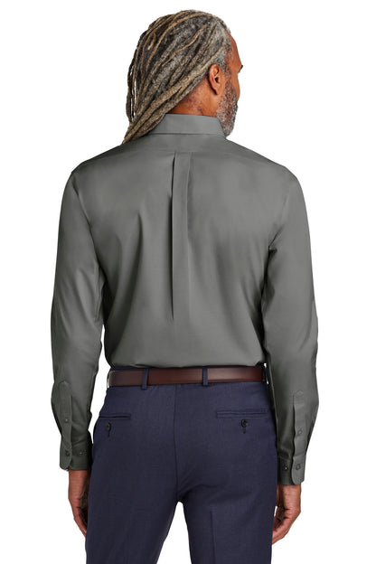 DeepBlack Brooks Brothers Wrinkle-Free Stretch Pinpoint Shirt BB18000