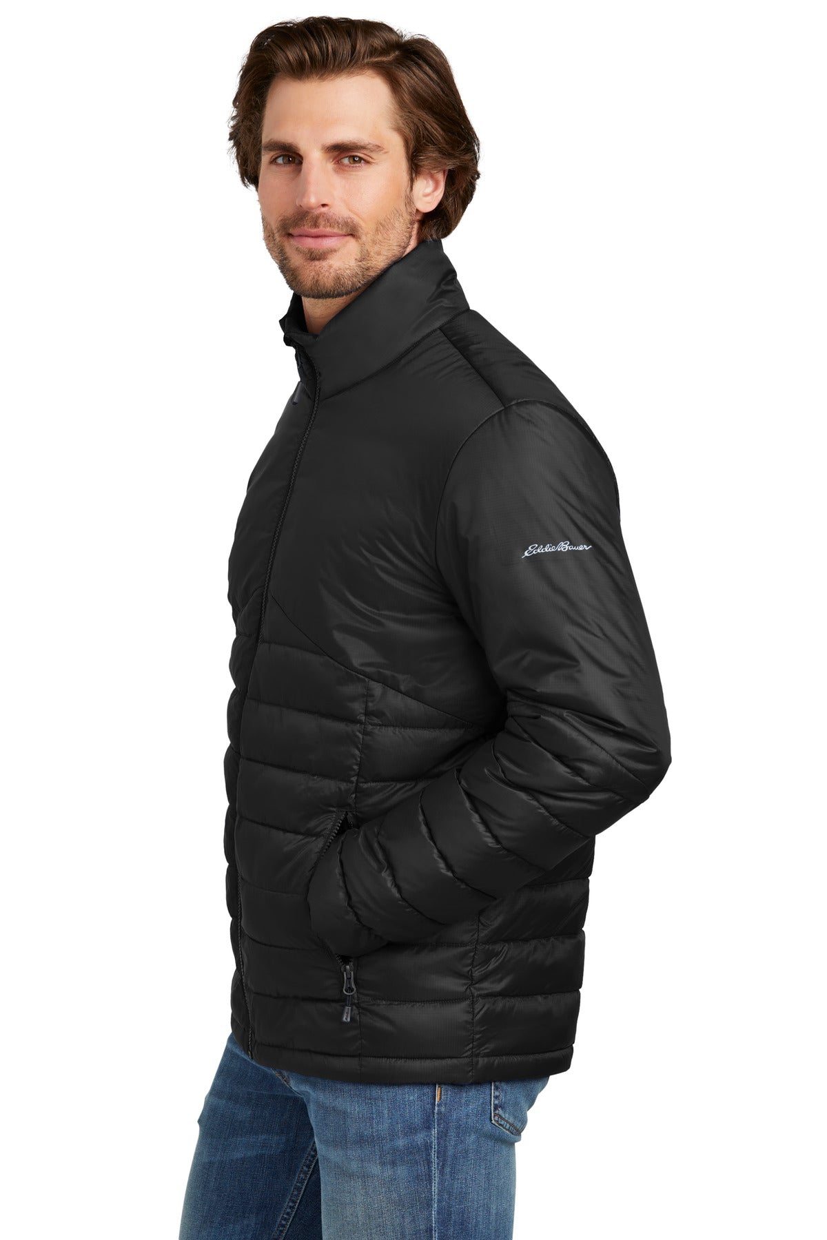 DeepBlack Eddie Bauer Quilted Jacket EB510