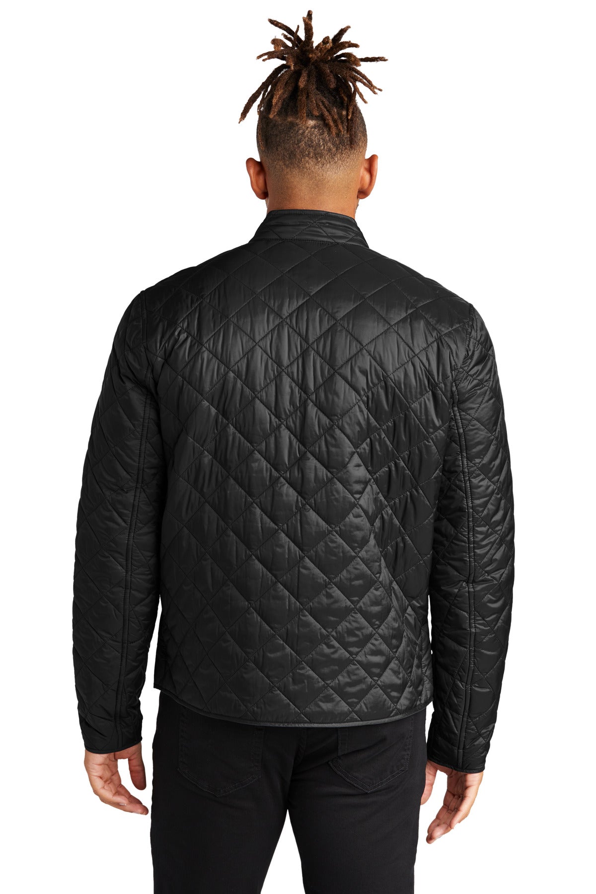 DeepBlack Mercer+Mettle Quilted Full-Zip Jacket MM7200