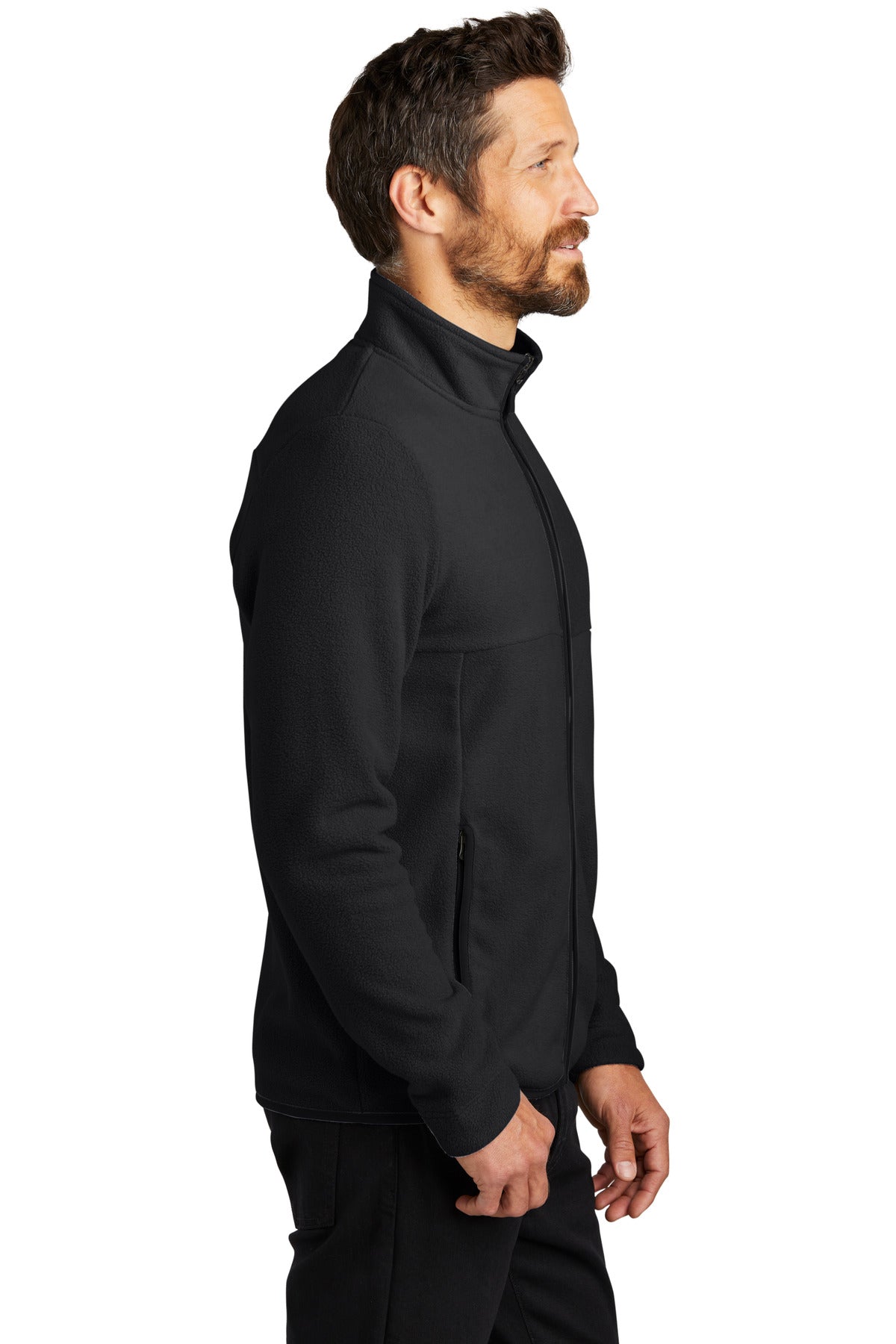 DeepBlack Port Authority Connection Fleece Jacket F110