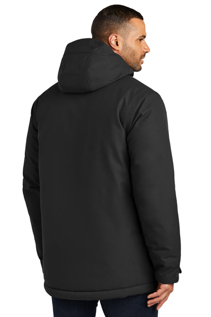 DeepBlack Port Authority Latitude Waterproof Heavyweight Parka J363