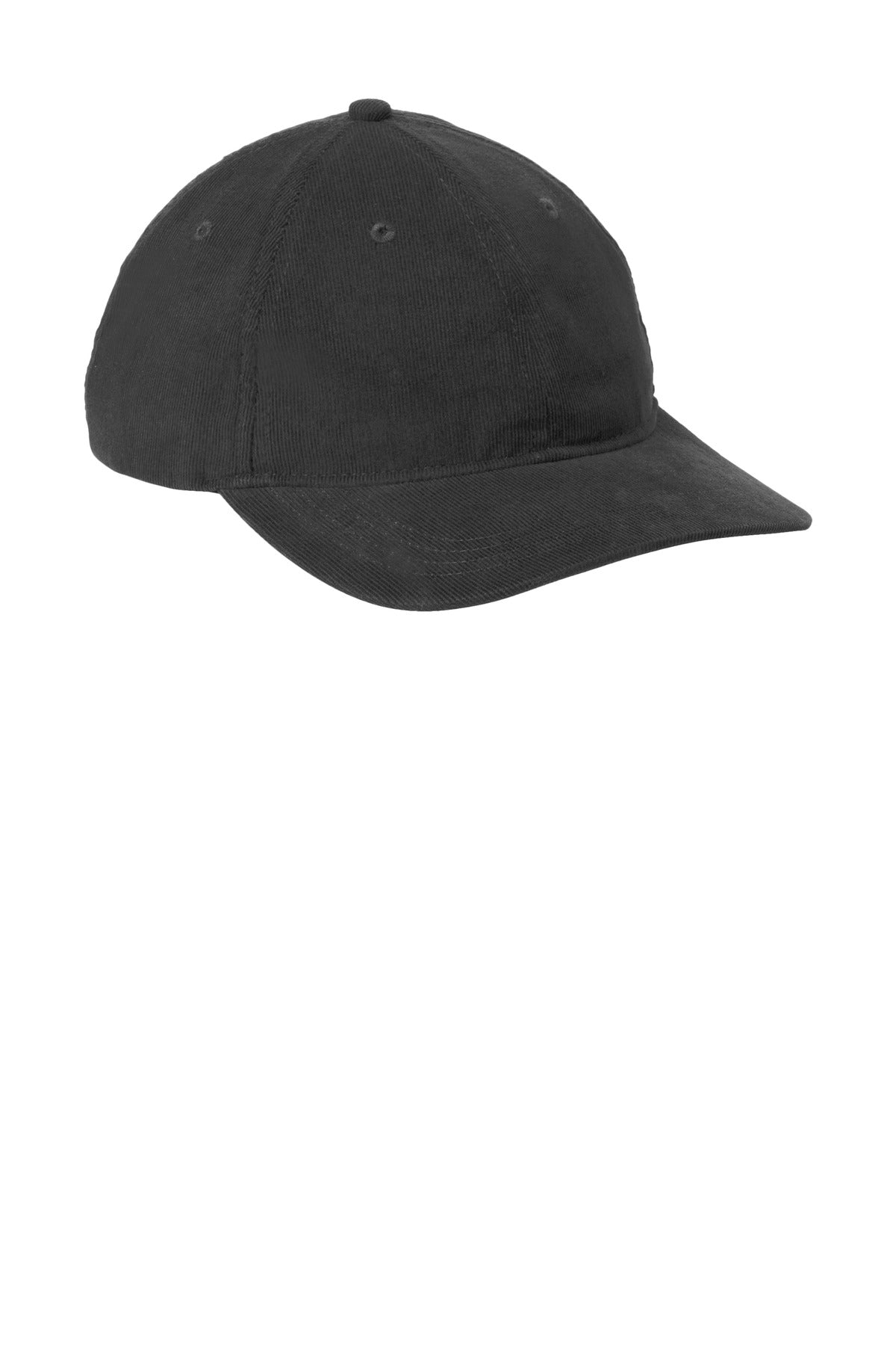 DeepBlack Port Authority Light Corduroy Dad Cap C973