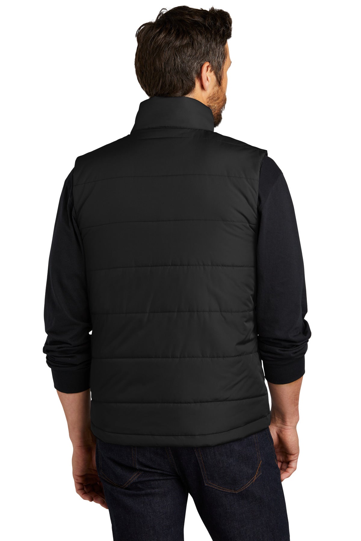 DeepBlack Port Authority Puffer Vest J853