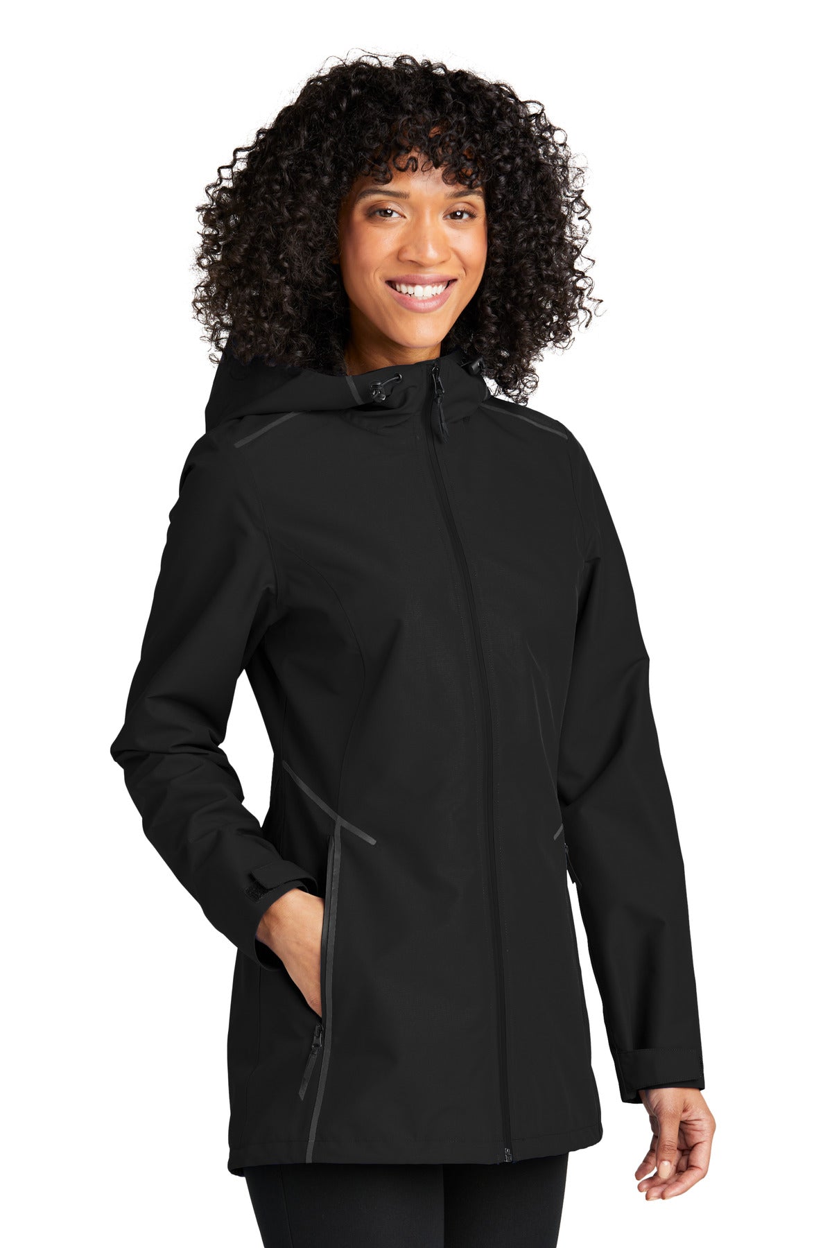 DeepBlack Port Authority Women's Collective Tech Outer Shell Jacket L920