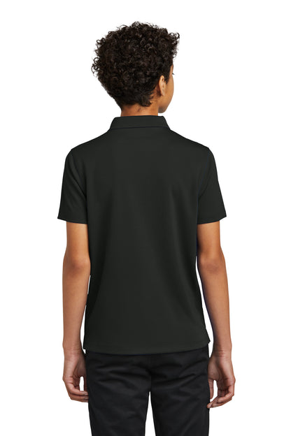 DeepBlack Port Authority Youth Dry Zone UV Micro-Mesh Polo Y110