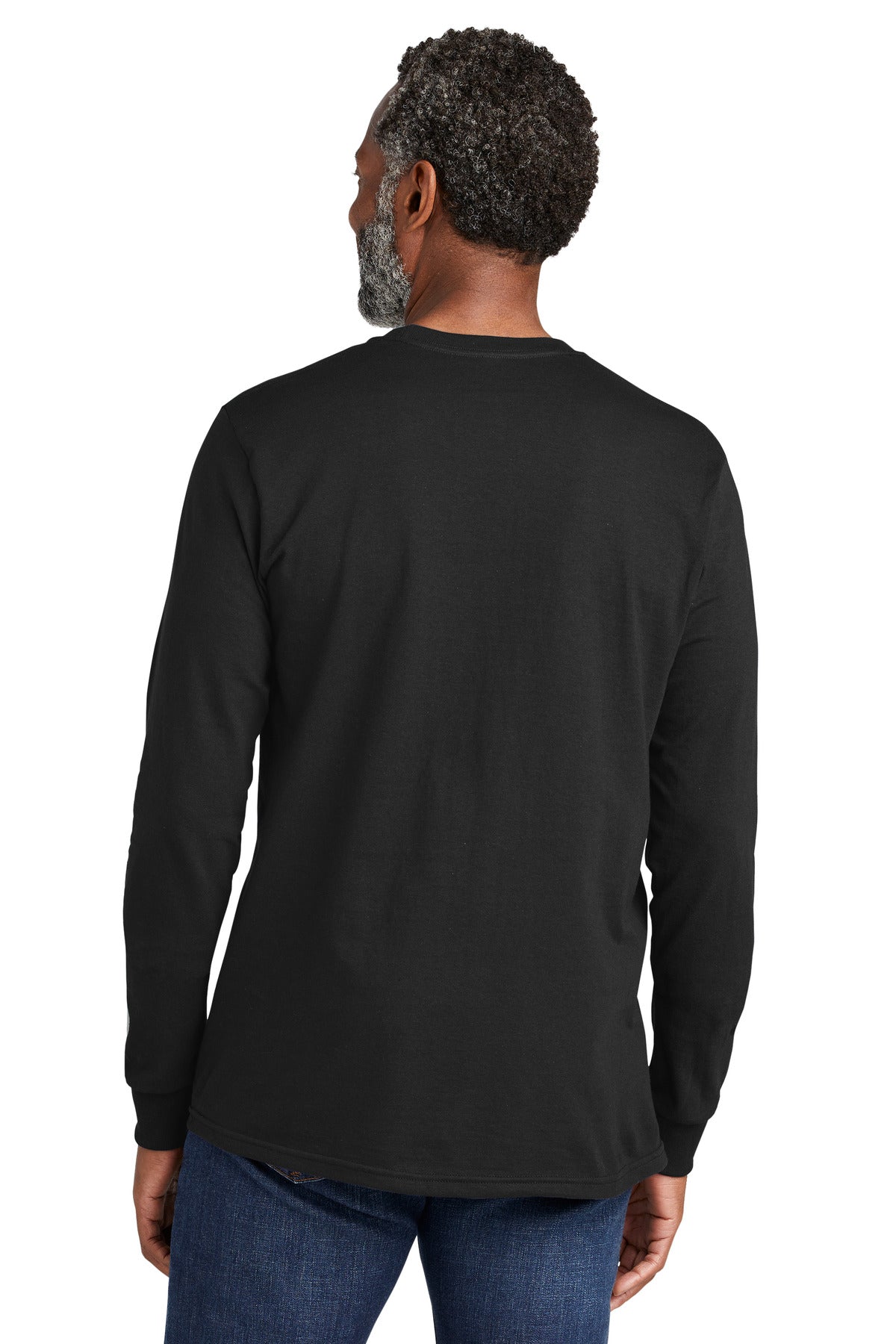 DeepBlack Volunteer Knitwear All-American Long Sleeve Tee VL100LS