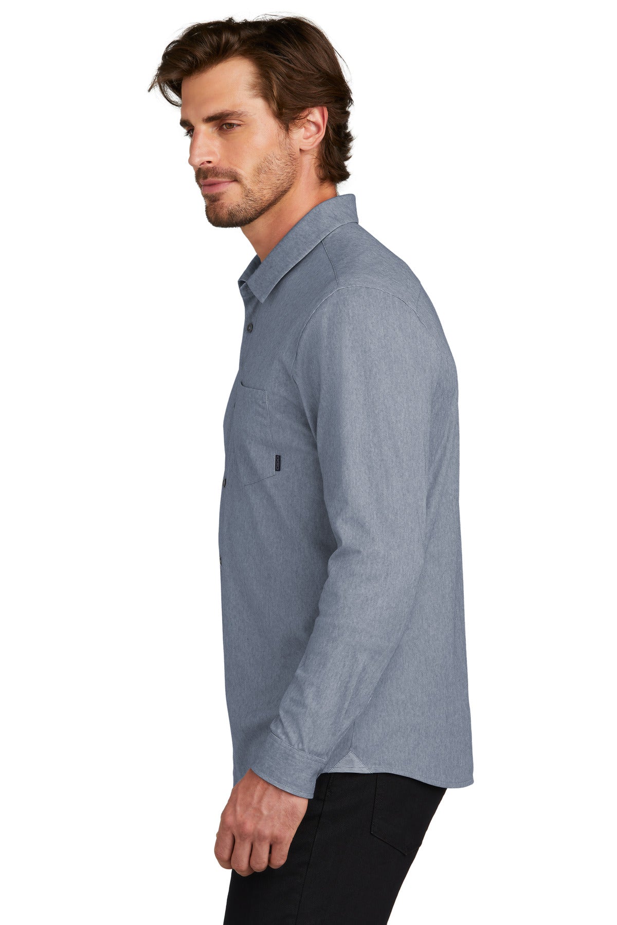 DeepBlueHt OGIO Extend Long Sleeve Button-Up OG161