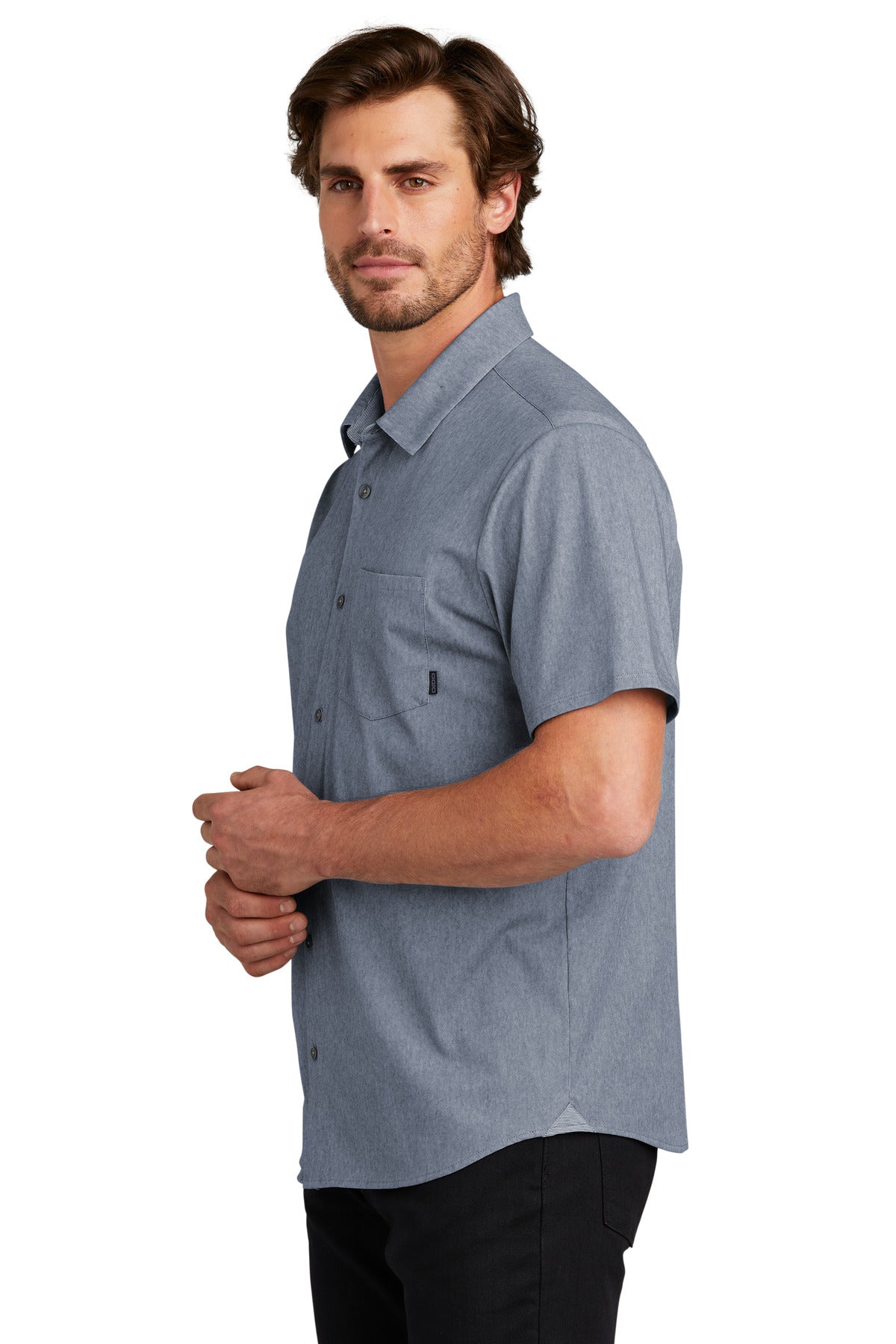 DeepBlueHt OGIO Extend Short Sleeve Button-Up OG160