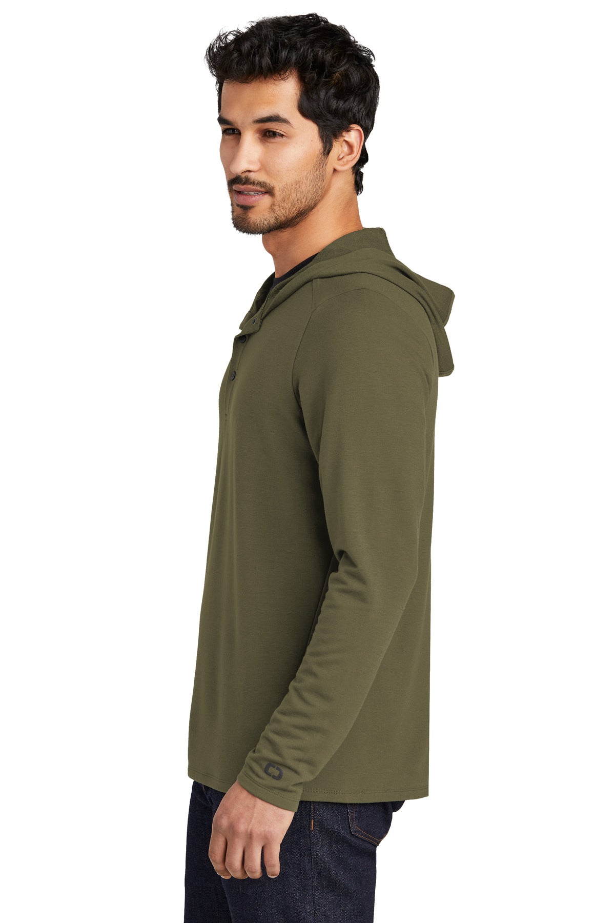 DeepOlive OGIO Luuma Flex Hooded Henley OG826