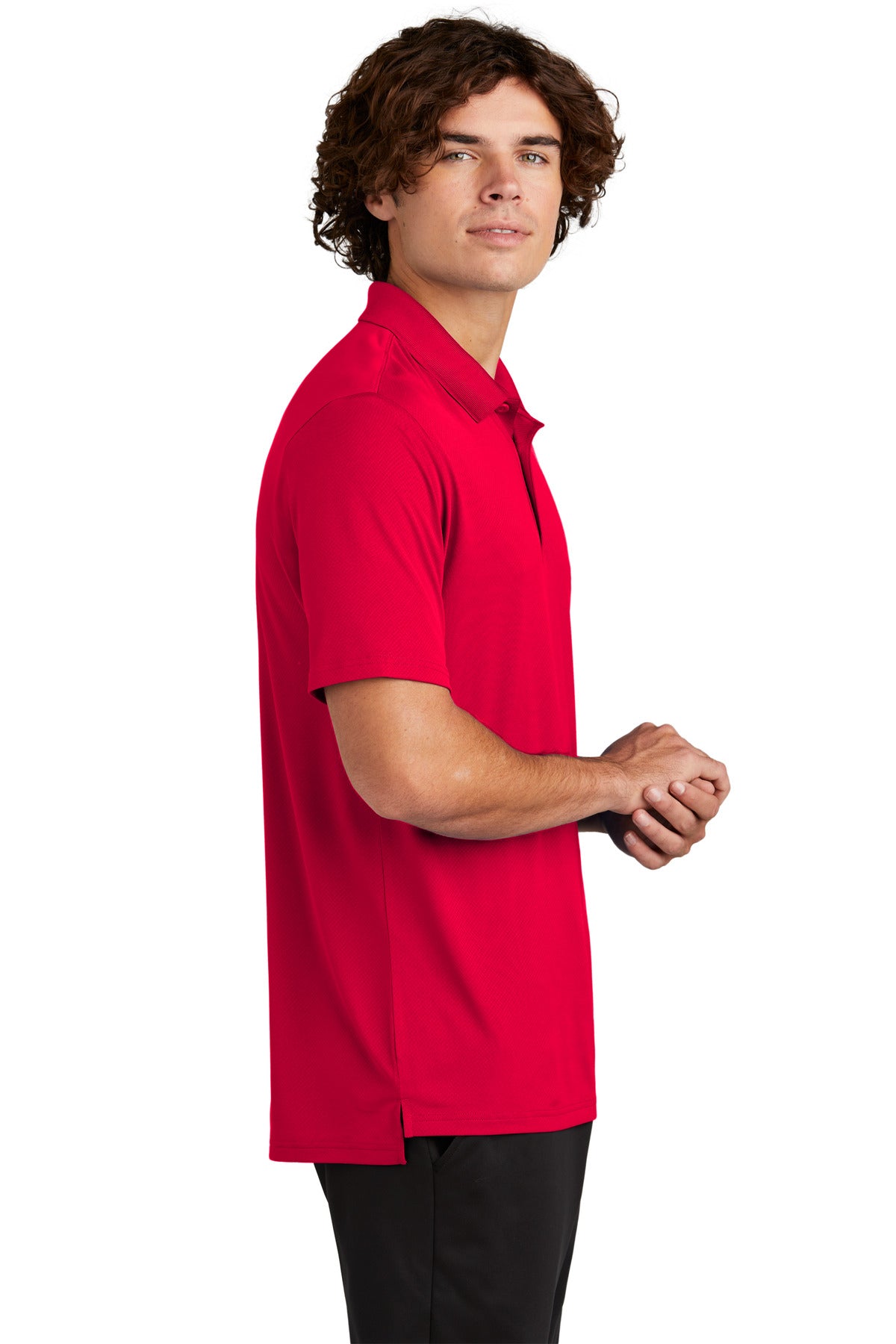 DeepRed Sport-Tek Sideline Polo ST535