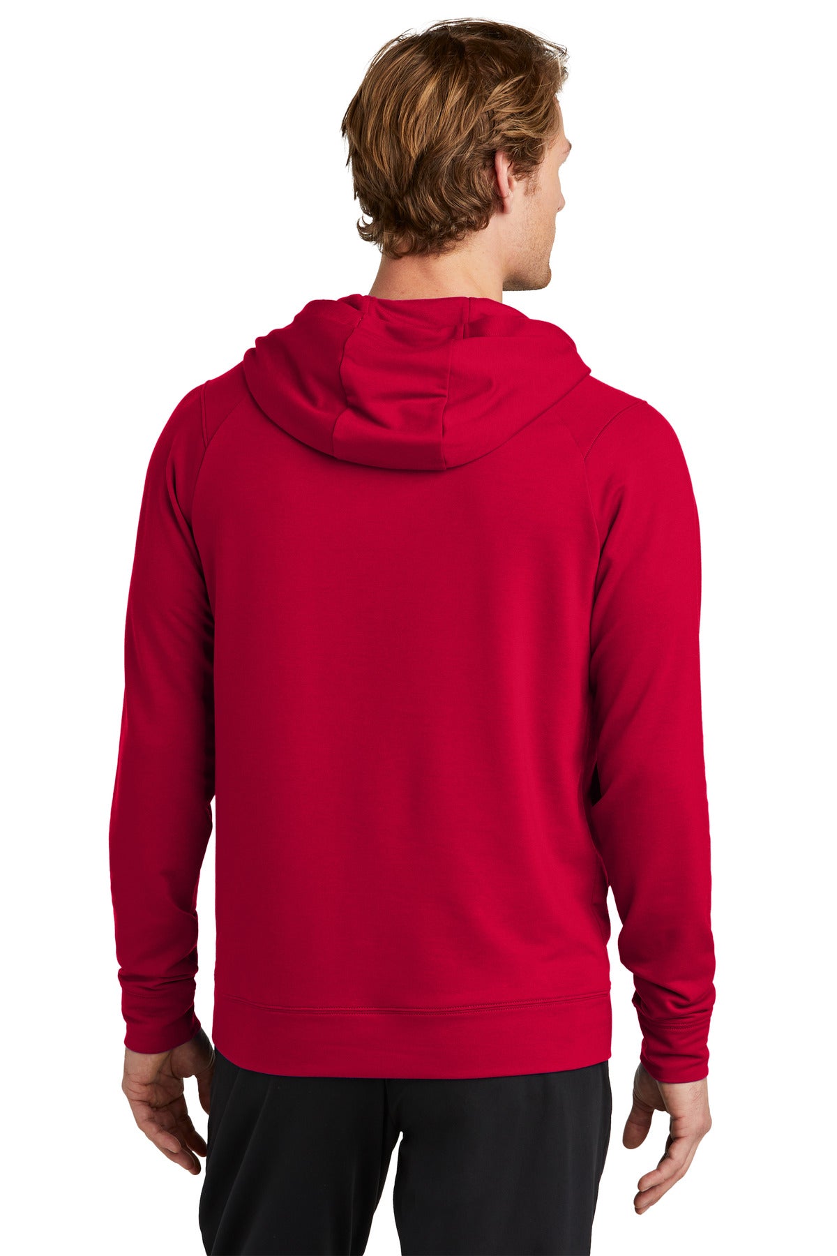 DeepRed Sport-Tek Sport-Wick Flex Fleece Pullover Hoodie ST562